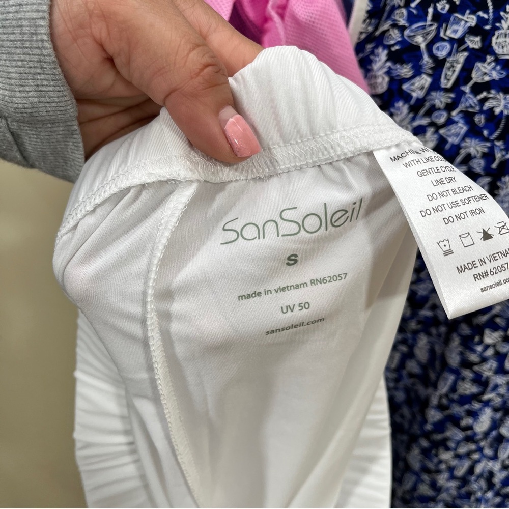 NWT San Soleil Solistyle Sleeveless Golf Dress -Mai Tai Size S MSP$130 - Picture 12 of 13